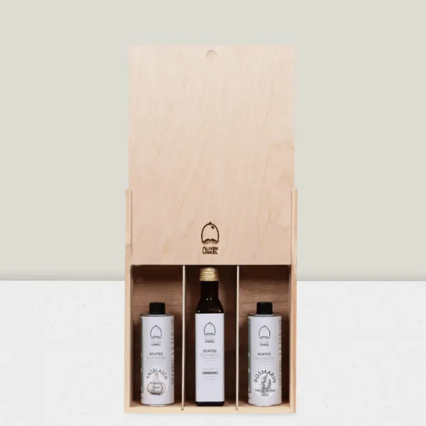 Deluxe Box mit 3 Olivenölen