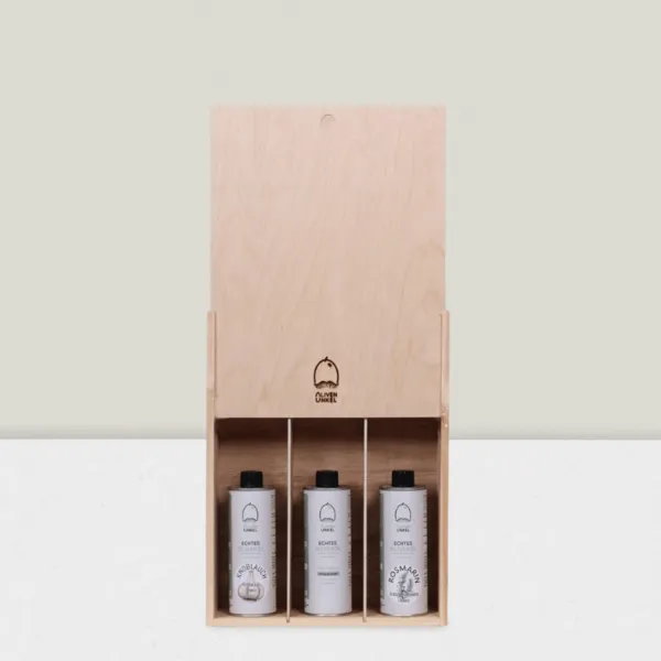 Deluxe Box mit 3 Olivenölen