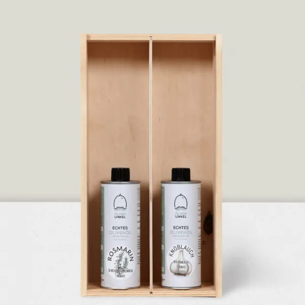 Deluxe Box mit 2 Olivenölen